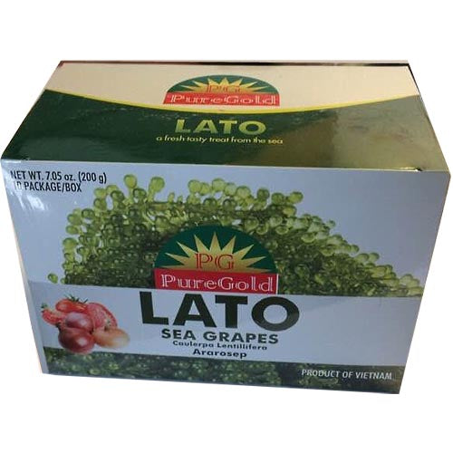 PureGold – Lato – Seetrauben – Ararosep – BOX – 10er Packung – 200 G