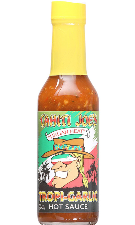 Tahiti Joe's Tropi Knoblauch Chilisauce, italienische Hitze, 5oz