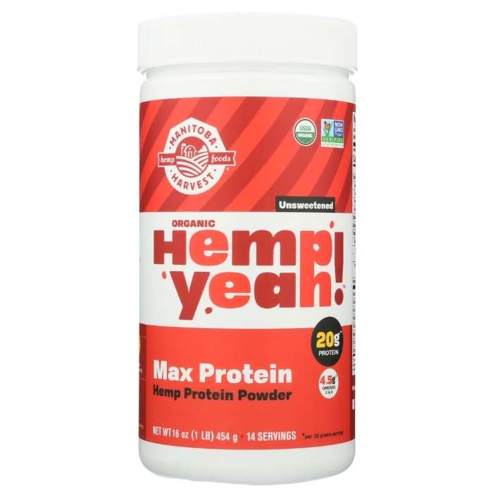 Hanf Yeah! Ungesüßtes Max Protein – Manitoba Harvest Power