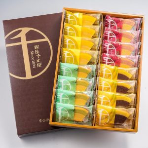 ginza senbikiya, Obstbaumkuchen, 16 Stück in 1 Schachtel, für ein Geschenk