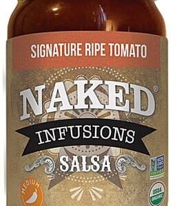 Naked Infusions – Signature Ripe Tomaten mittel Salsa, Packung mit 16 Unzen
