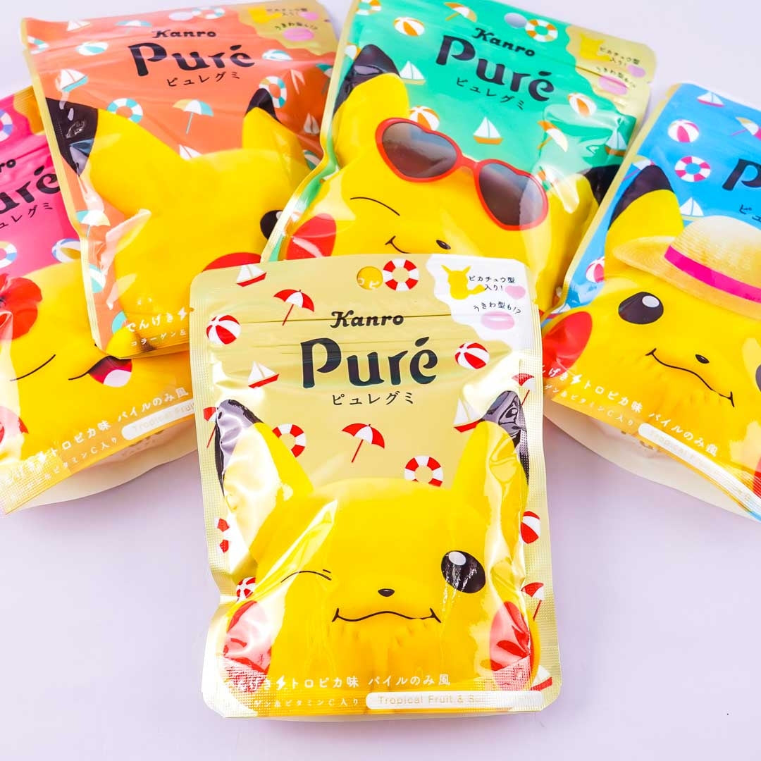 Pikachu rein Summer Gummy – Tropische Früchte & Soda