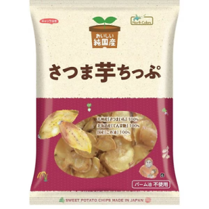 North Colors, Satsumaimo Chips, Süßkartoffelchips, halal – 115g