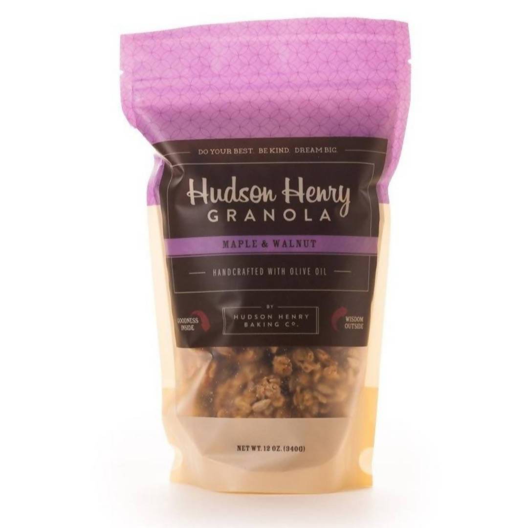 Hudson Henry Maple & Walnuss Granola Taschen – 6 Taschen x 12oz Etui