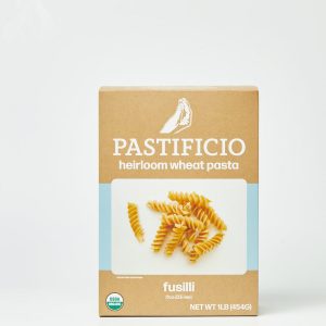 Pastificio Boulder FUSILLI Heritage Ancient Wheat Pasta-Box – 6 Schachteln x Gehäuse – 16oz