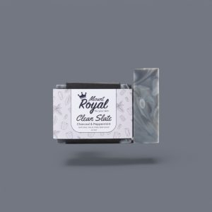 Mount Royal Soaps – Clean Slate Anthrazit und Pfefferminzseife