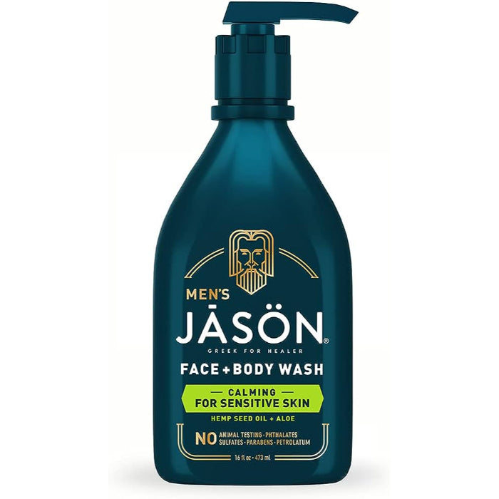 Jason – Wash Body Calming 2In1 Herren 16 Oz – Packung mit 1