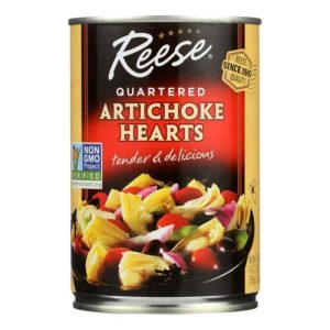 reese – quartierte Artischockenherzen, 14 Unzen Packung mit 12
