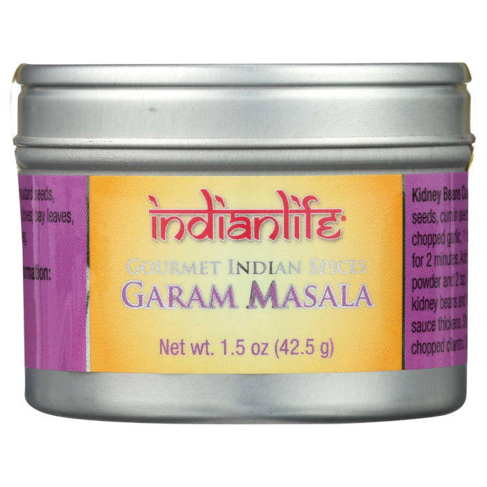 INDIANLIFE – SPICE GARAM MASALA 1.5 OZ – Packung mit 6 Stück