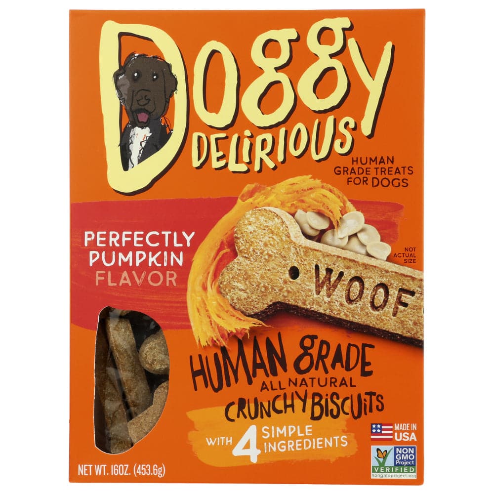 Doggy – Delirious knusprig Perfekt Kürbisknochen, 16 oz