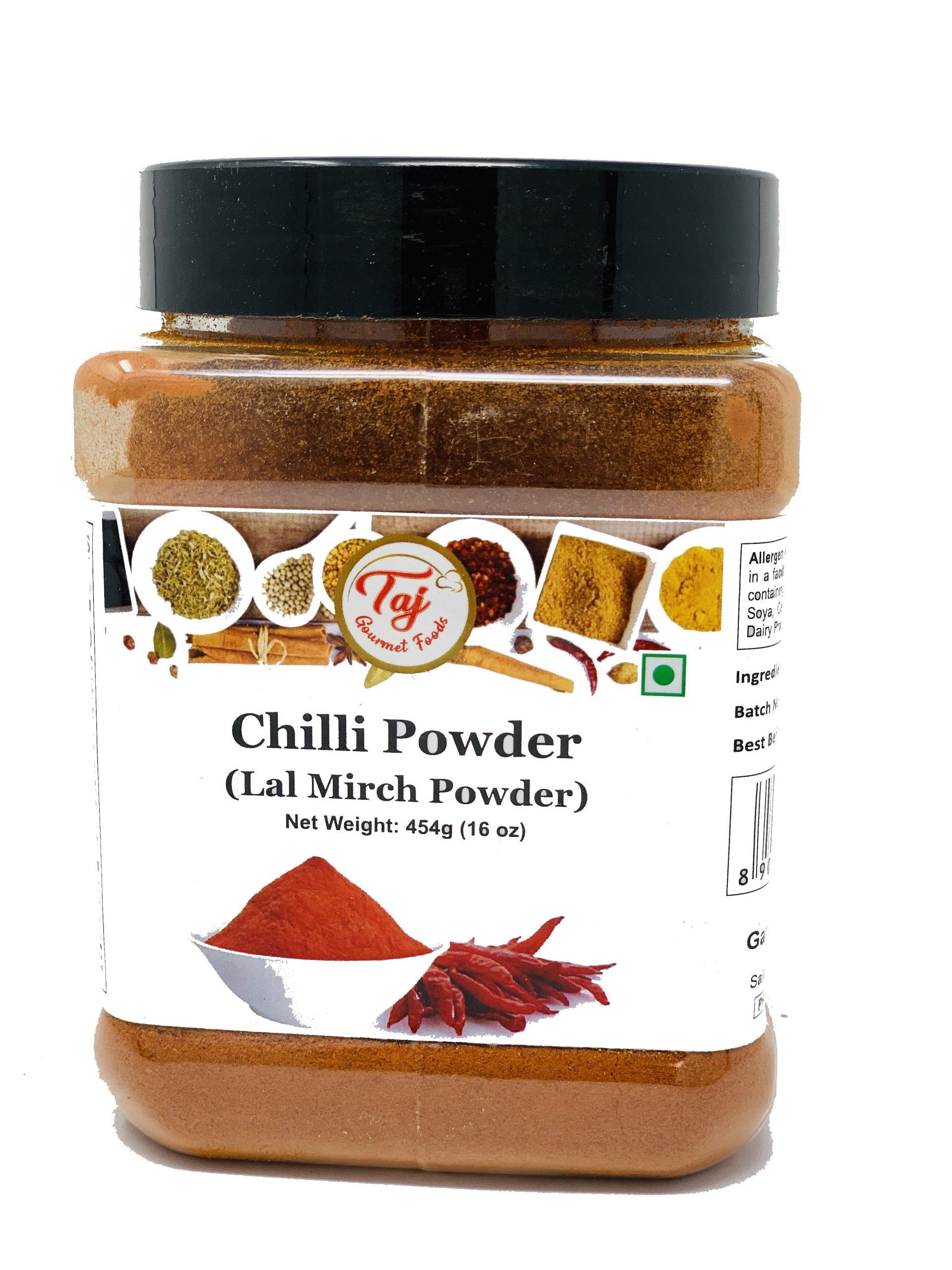 TAJ Rot Chilli Pulver fein