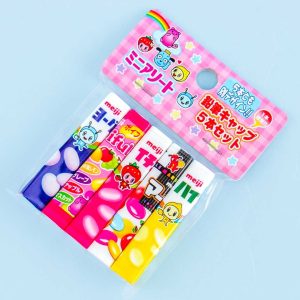 Meiji Assorted Süßigkeiten Pencil Deckelsatz