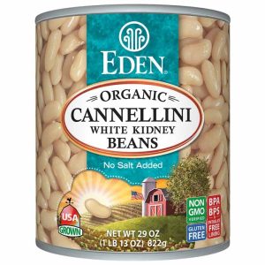 Eden Foods Bio Cannellini weiße Kidneybohnen, 29oz