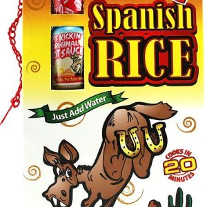 Ass Kickin’ Spanish Reis – mit Mini-scharfe Sauce, . – 10oz