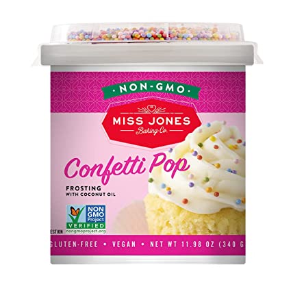 Miss Jones Confetti Pop Frosting – Bio, vegan und Spaß