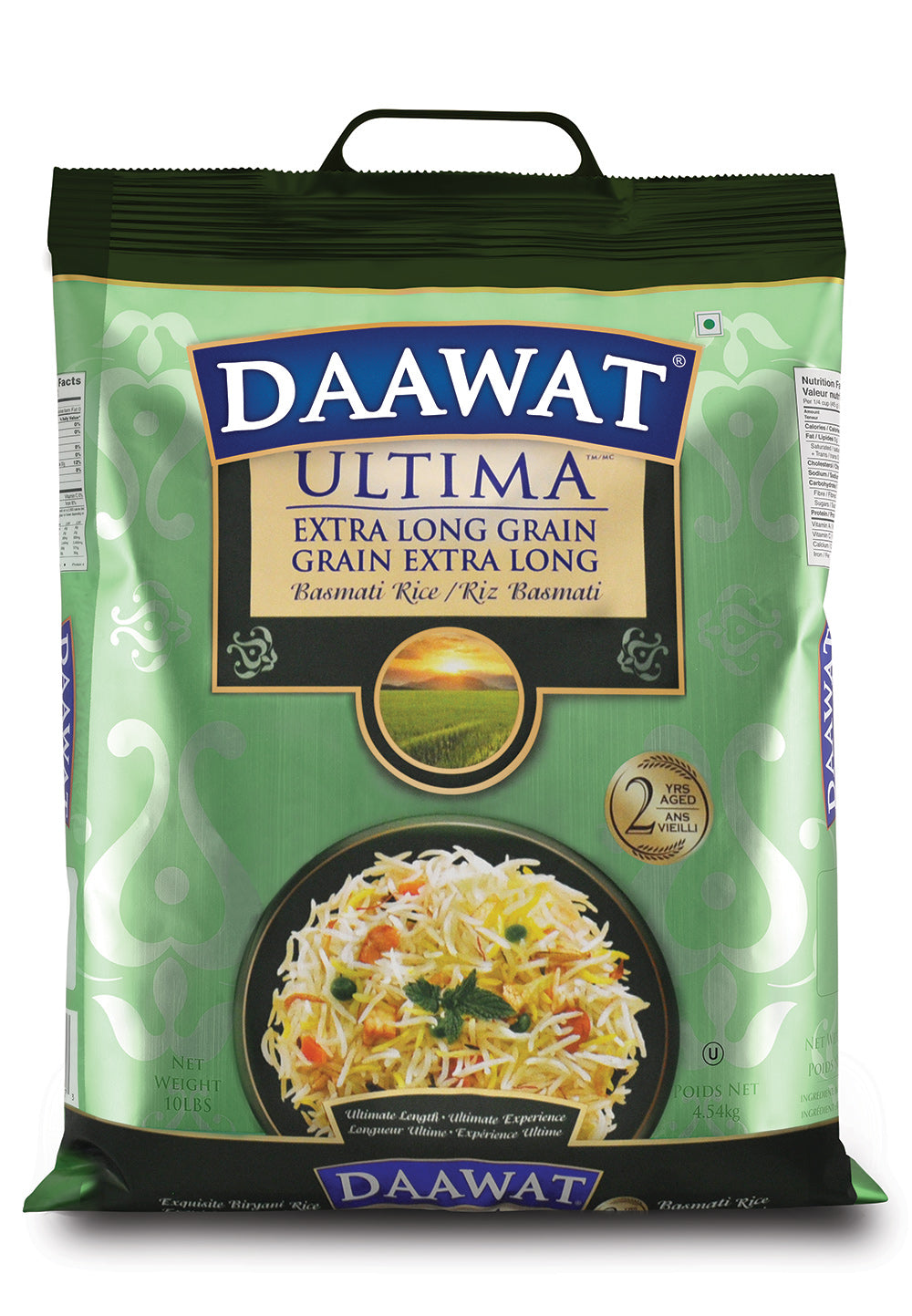 Daawat Ultima Basmati Reis, 10-Pfund