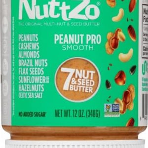 NuttZo Erdnuss pro glatt – cremig & nahrhafte Erdnussebutter
