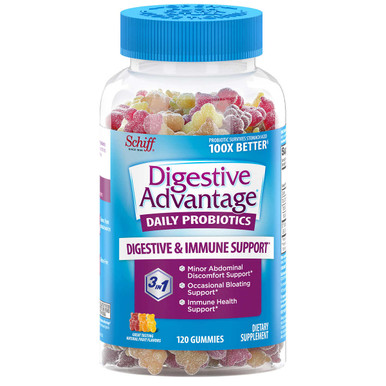 Schiff Digestive Advantage Probiotische Gummis, 120 Gummis