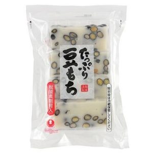 Echigo Seika “Tappuri Mame Mochi”, getrockneter Mochi-Reiskuchen, in 1 Beutel, – 220g