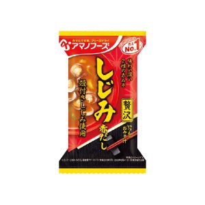 Amano Foods „Itsumo no Omisoshiru Zeitaku“, gefriergetrocknete Miso Suppe, kleine Wassermuschel, 1 Portion