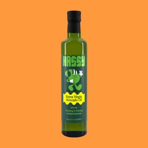 Hassy extra native Avocado Öl Salat Glasflasche – 17,2 fl oz – 510mL