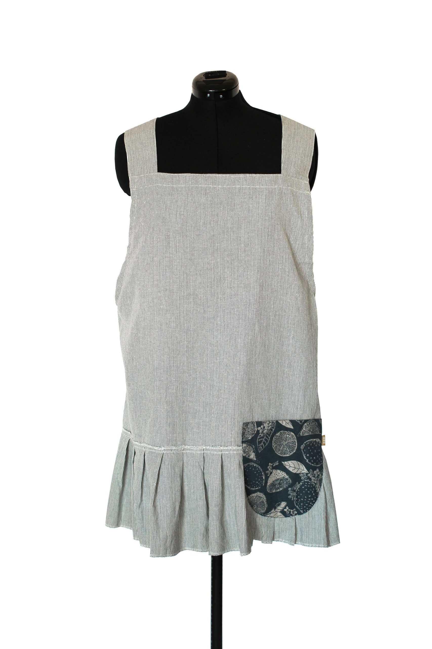 Pinafore Marmalade Dunkelblaue Schürze – Raine & Humble