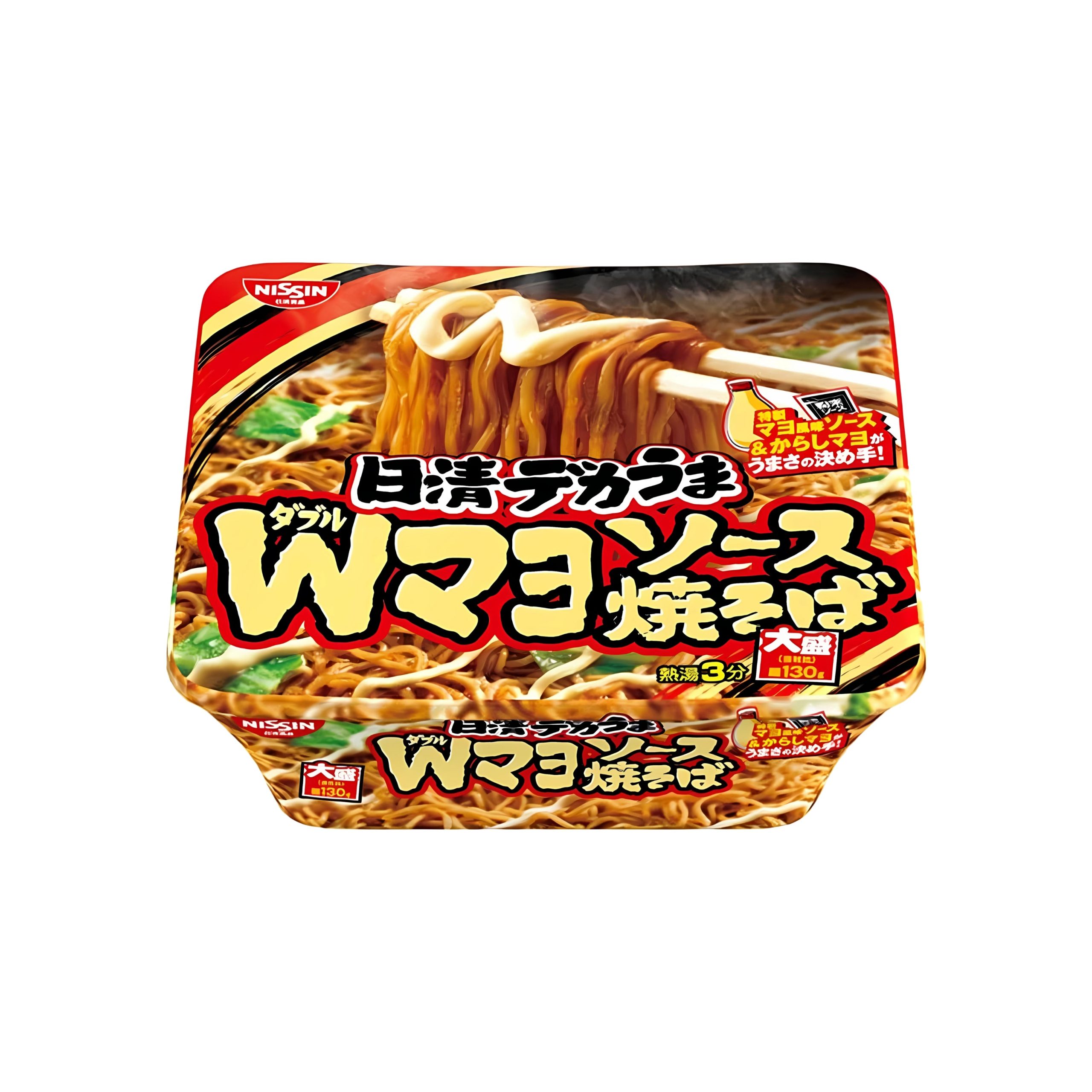 Nissin Dekauma mit Mayo yakisoba (Japan)