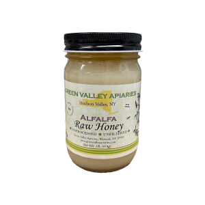 grünes Tal alfalfa honigeee pure rohe Bienenstock Freude