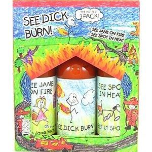 See Dick Burn scharfe Sauce 3 Packung, 3/ . – 5oz
