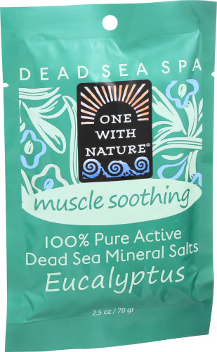 One mit Nature Badesalz Eukalyptus 2,5 Oz – Packung mit 6