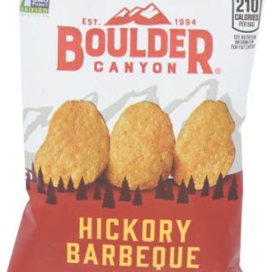 Boulder Canyon – Kettle Hickory BBQ Chips, 1,5 Unzen Packung mit 55