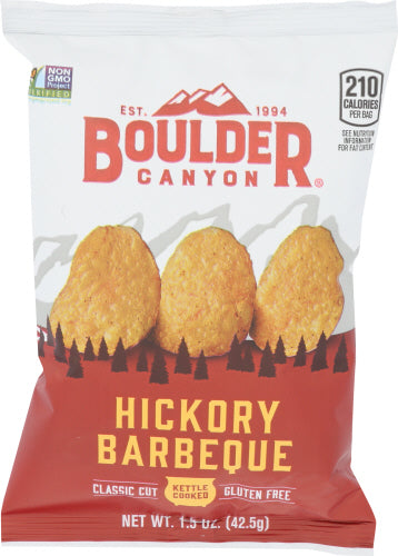 Boulder Canyon Wasserkocher Hickory BBQ Chips, 1,5 Oz – Packung mit 55