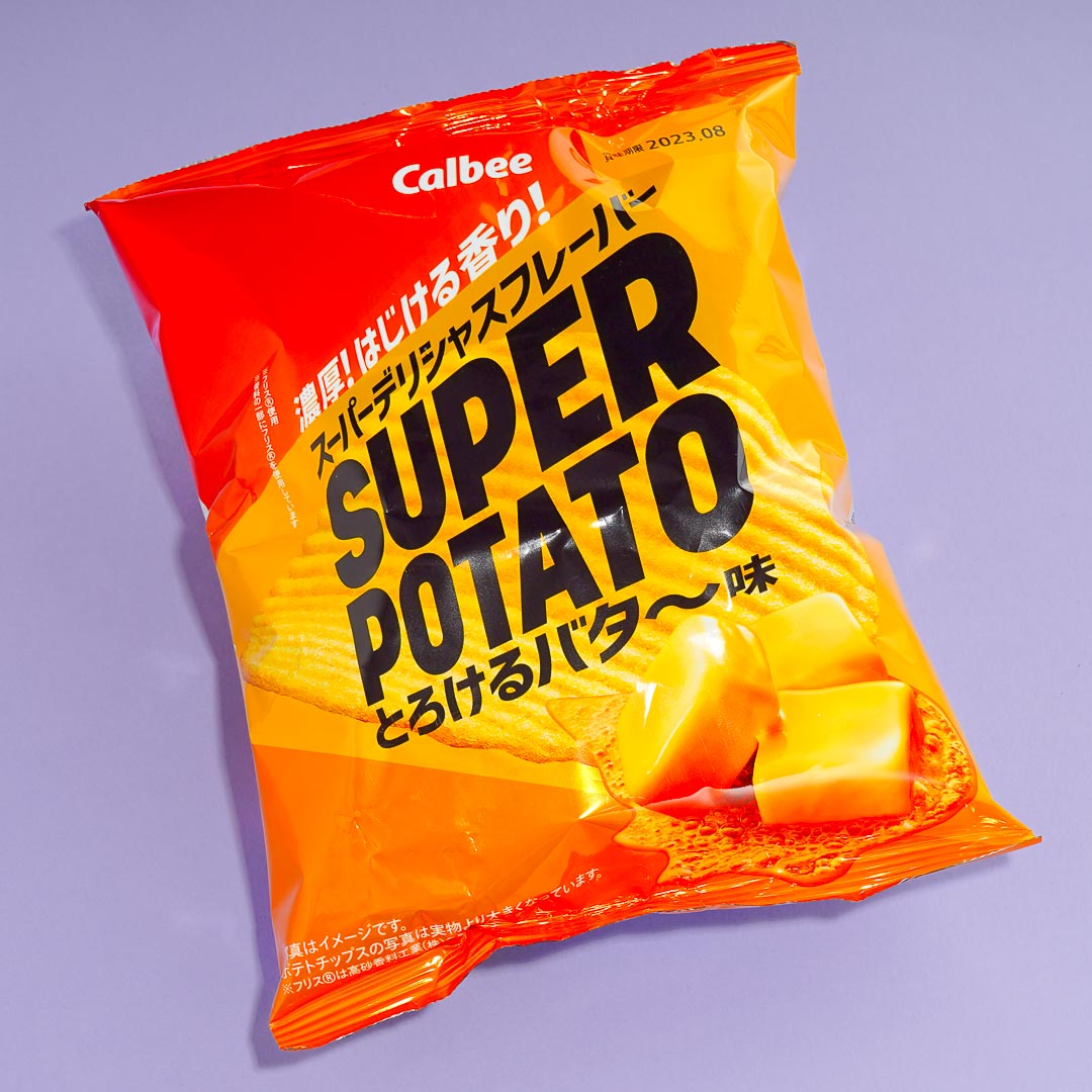 Calbee Super Kartoffelchips – schmelzende Butter