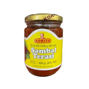 Kokita sambal terasi (blacan chilli reliish)