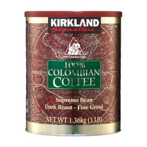 Kirkland Signature 100% Colombian Kaffee, dunkler Braten