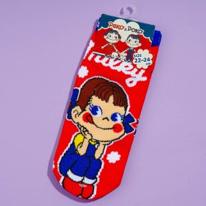Milky Smiling Peko-Chan Socken