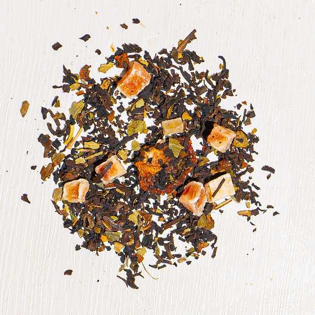 Erdbeer-Tee – aromatisierter schwarzer Tee