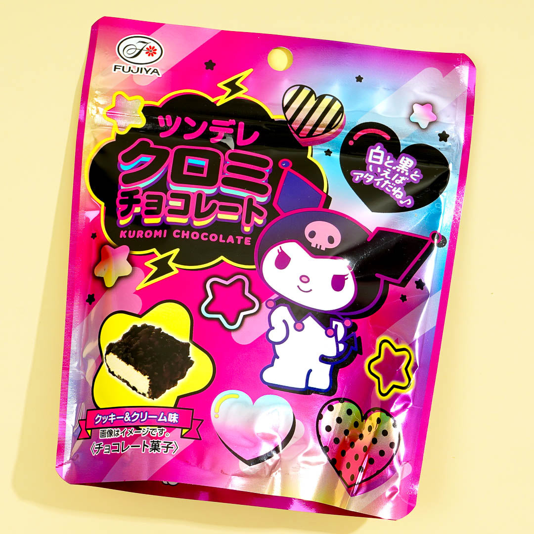 Tsundere Kuromi Schokoladen-Snack – Kekse & Sahne