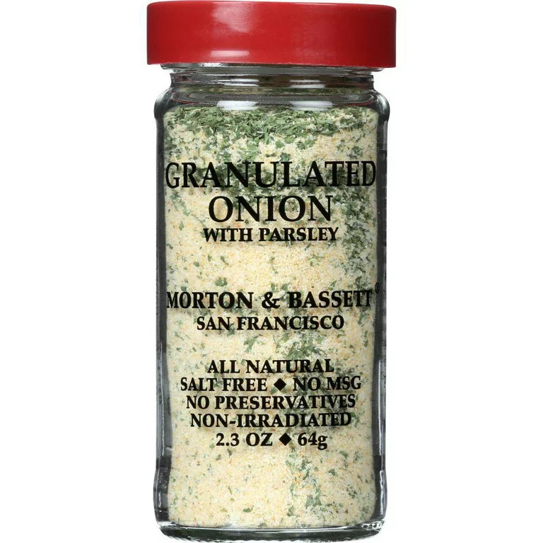 Morton & Bassett Zwiebel granuliert, 2,3 Oz – 3er Packung
