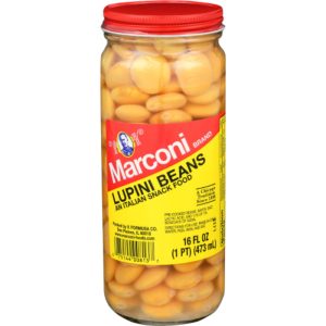 Marconi Bohnen Lupini, 16 Unzen – Packung mit 12 Stück
