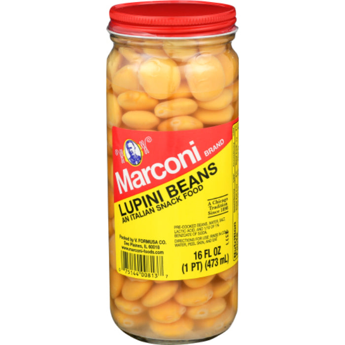 Marconi – Bohnen Lupini, 16 Oz – 12er Packung