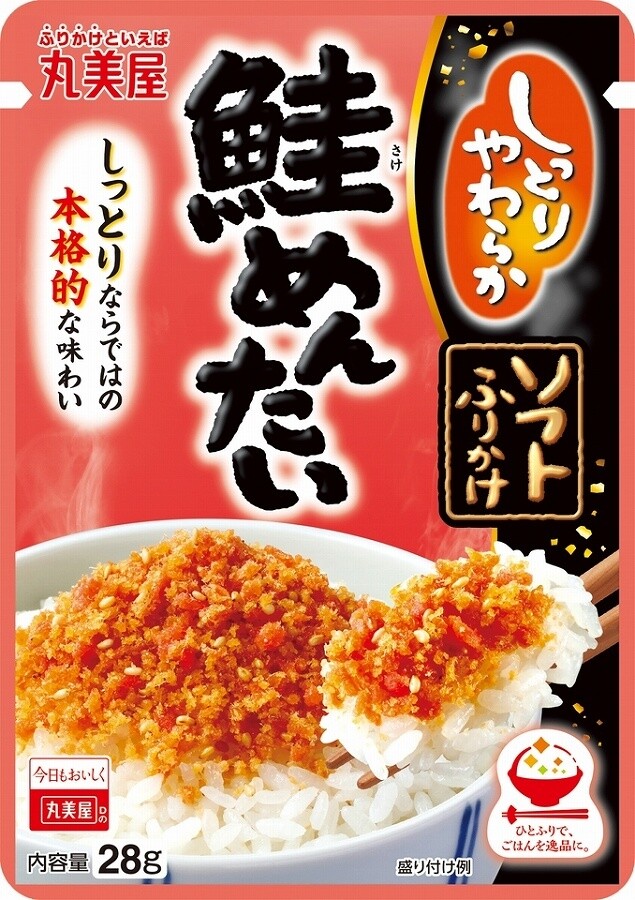 Marumiya “weich Furikake, Sake Mentai”, Lachs und Kabeljau Roe 28g