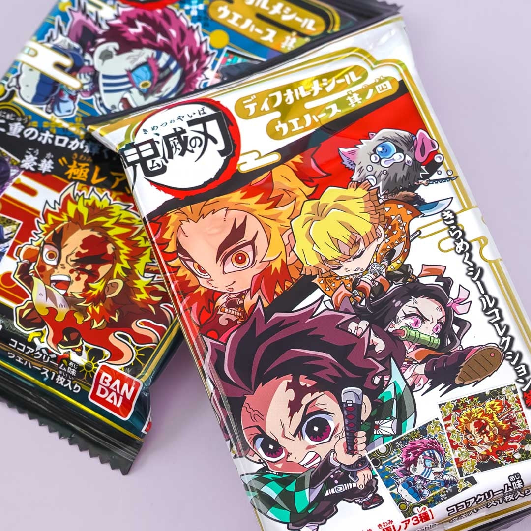Demon Slayer Deformierter Siegelaufkleber Vol. 4 mit Schokoladenwafer
