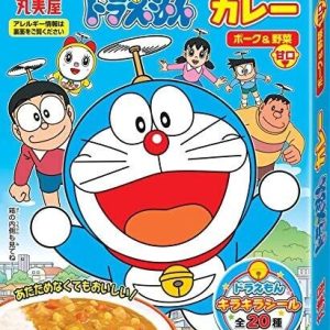 Marumiya”Doraemon sofort Curry, Schweinefleisch und Gemüse, mit einem Aufkleber, – 145g