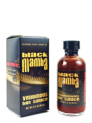 Black Mamba Extreme Venomous Chilisauce, 2oz