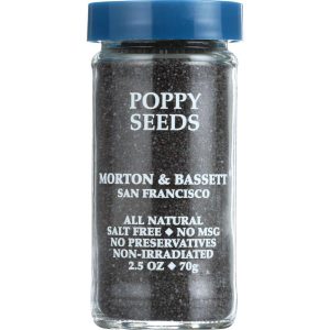 Morton & Bassett – Mohnsamen, 2,5 Unzen – Packung mit 3 Stück