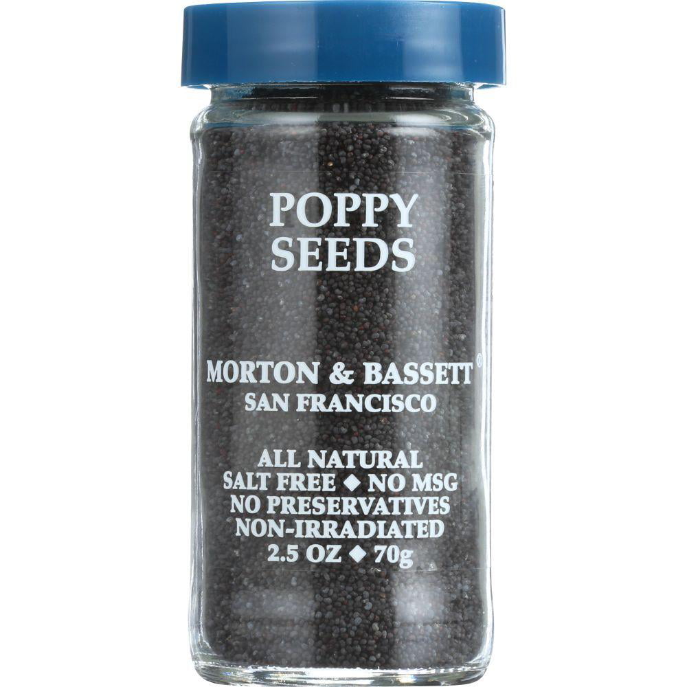Morton & Bassett Mohnsamen, 2,5 Oz – Packung mit 3