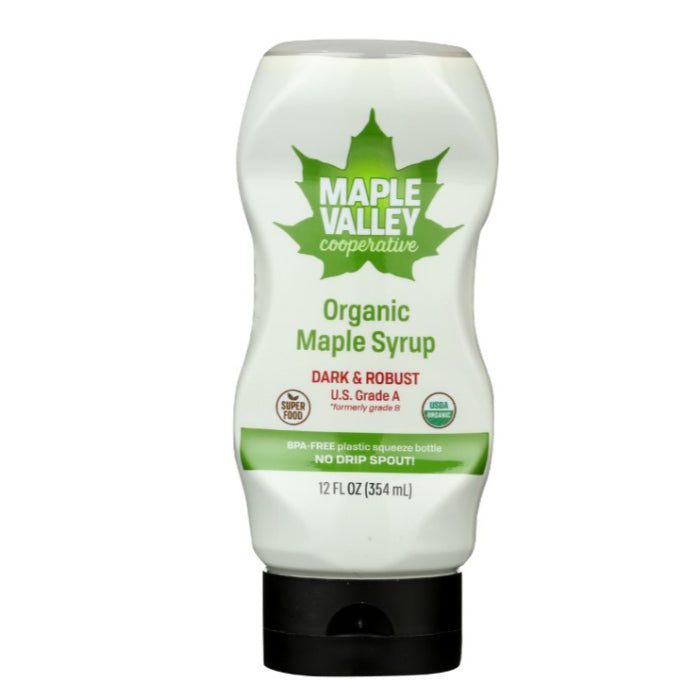 Maple Valley – Kooperativer Ahornsirup Dunkel & Robust, 12 Oz – Packung mit