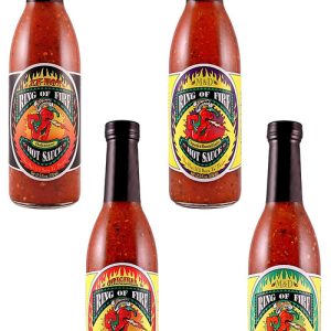Ring aus Feuer heißer Sauce komplett Set, 4/12,5oz.