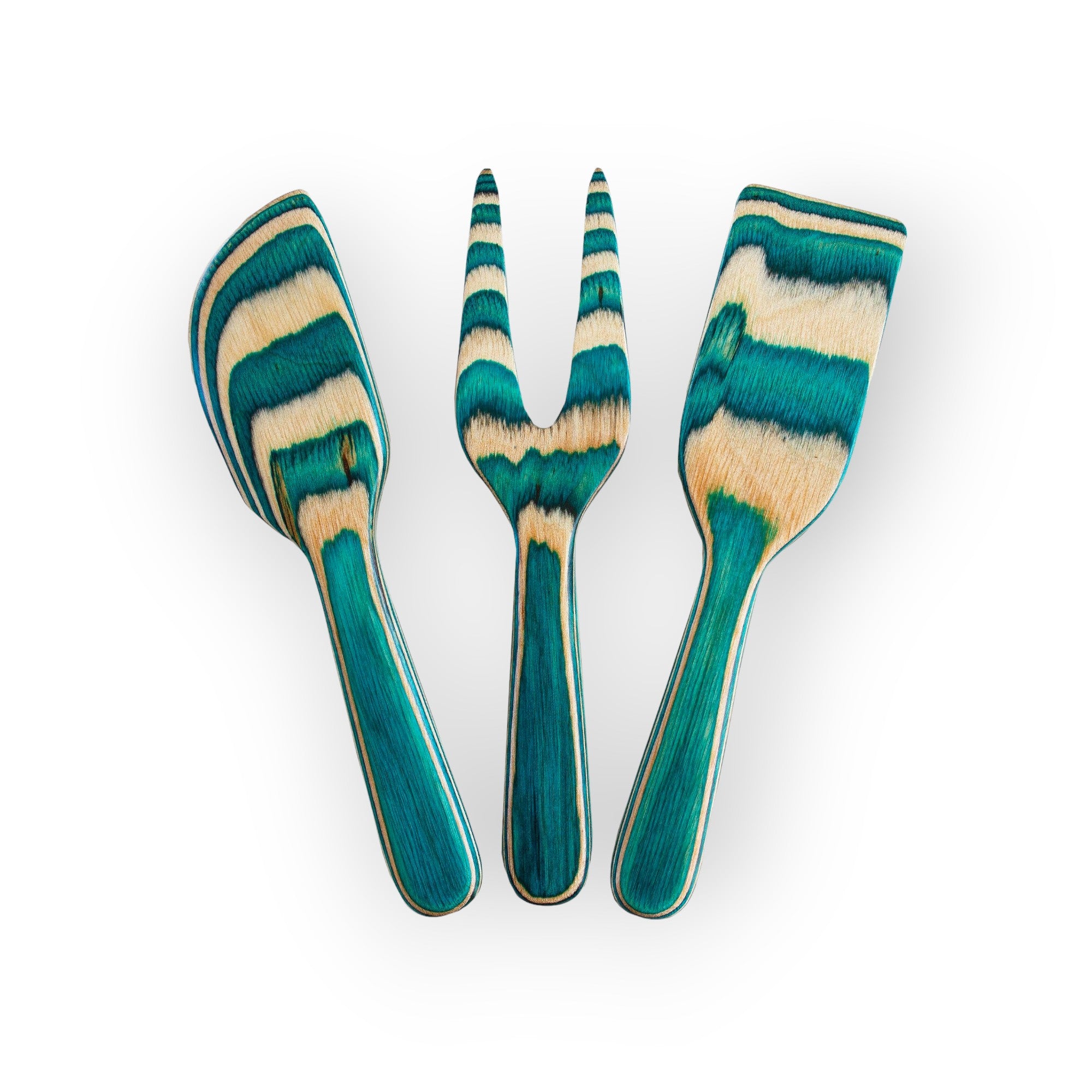 Totally Bamboo Baltique® Mykonos Kollektion 3-teiliges Käse-Werkzeugset